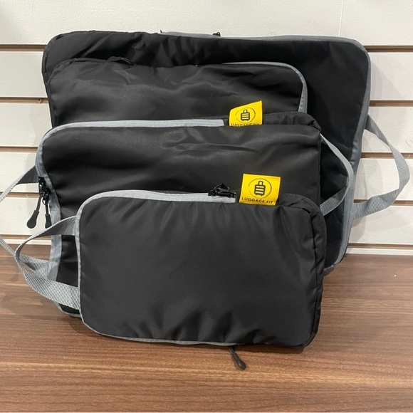 Luggage compression packing cubes nylon High Quality 4 pieces - Picture 3 of 4